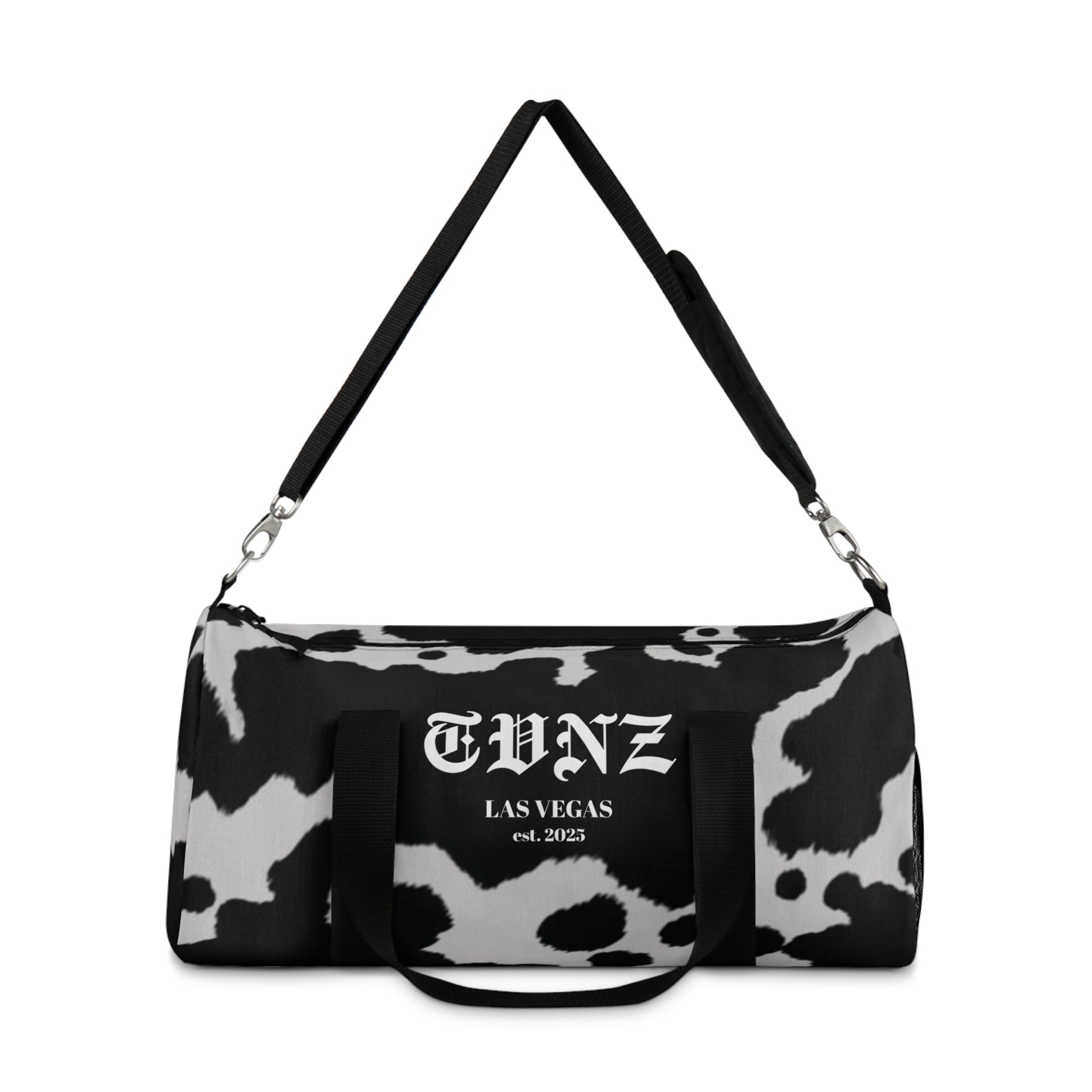 Tvnz Duffel - Black + White