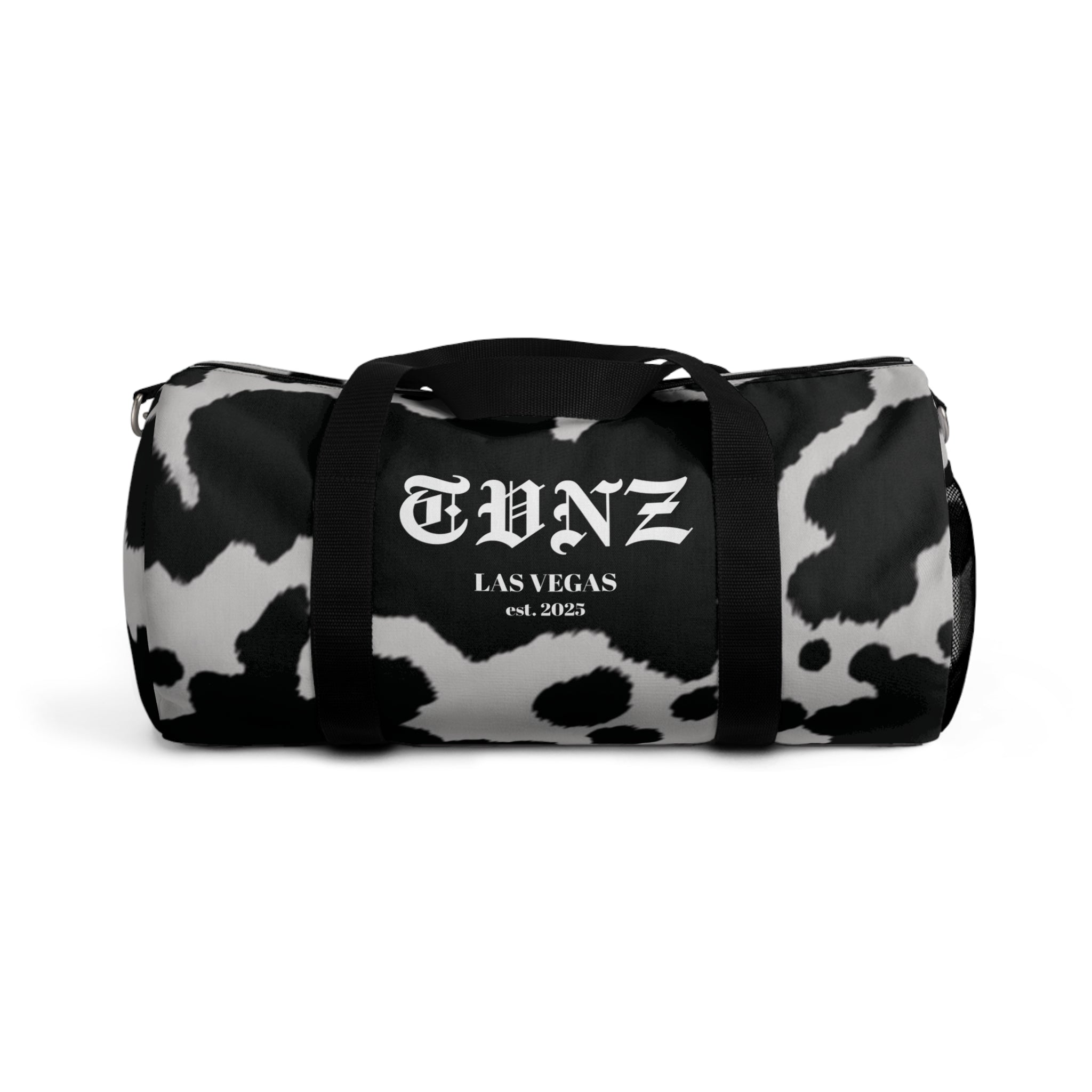 Tvnz Duffel - Black + White