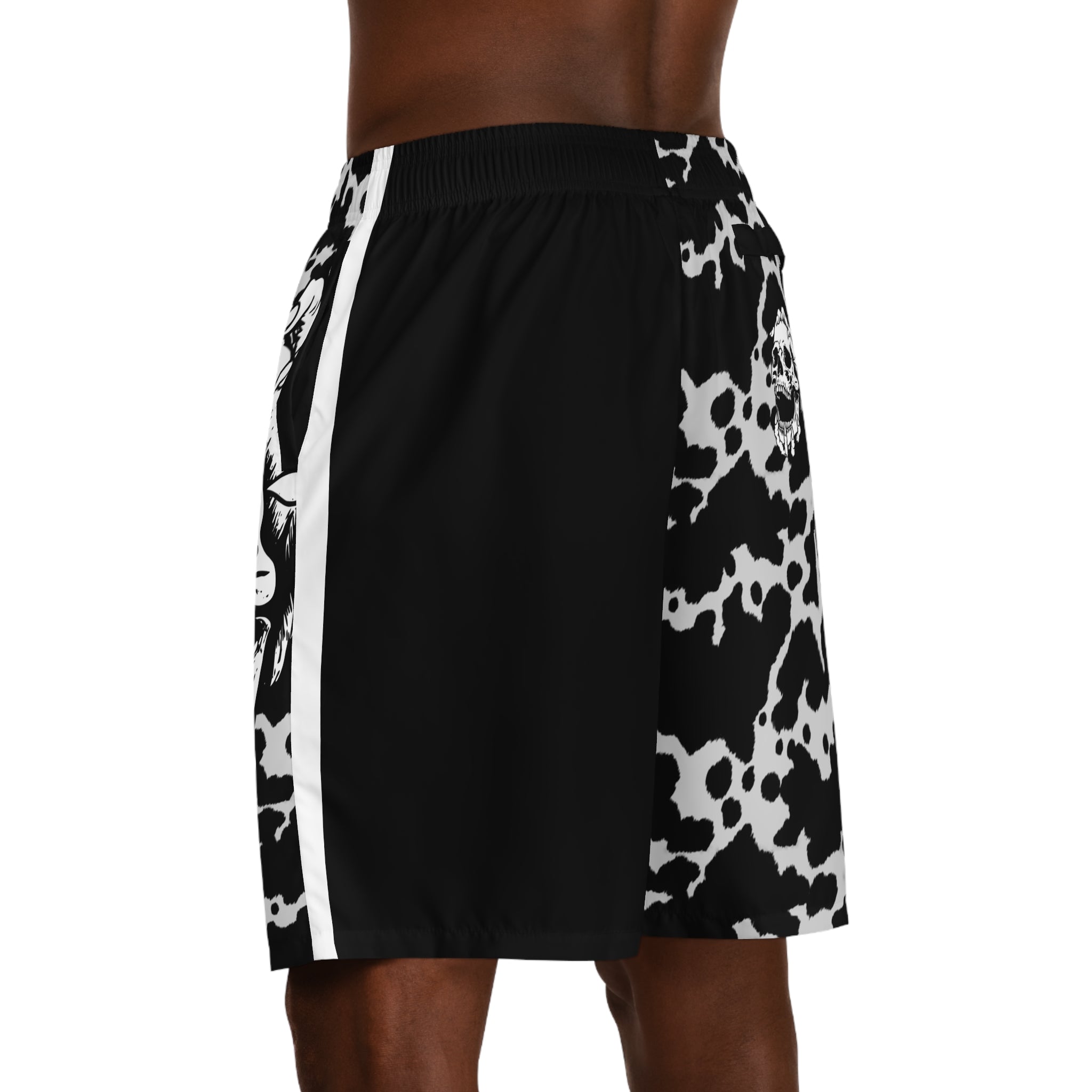 Death Row Shorts - WHITE